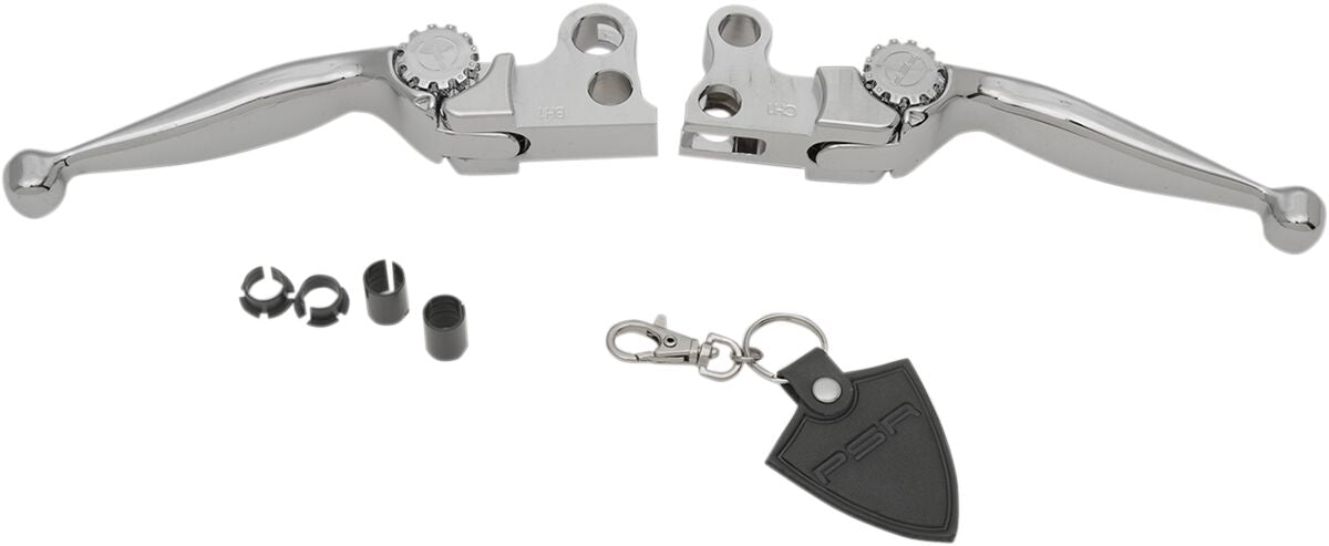 Psr Lever Set Journey Aluminum Chrome Natural Brake & Clutch Custom Control Psr