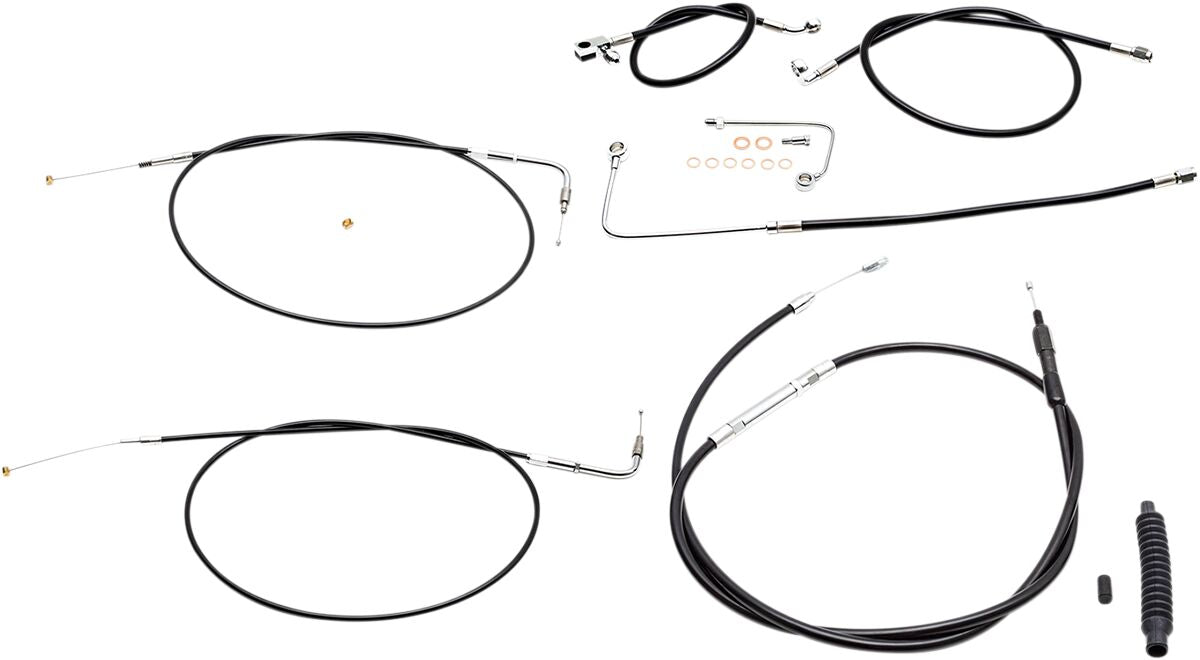 La Choppers Cable Kt 12 14 Bk 15 16 St Brake & Clutch Lines La Choppers