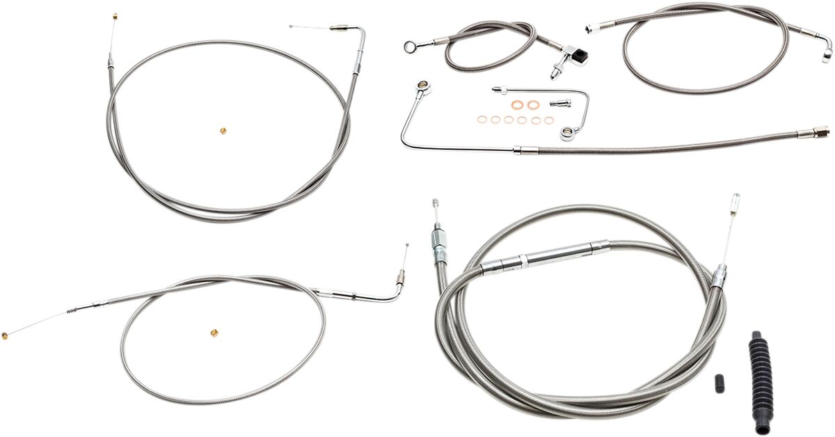 La Choppers Cable Kt 18 20 Ss 15 16 St Brake & Clutch Lines La Choppers