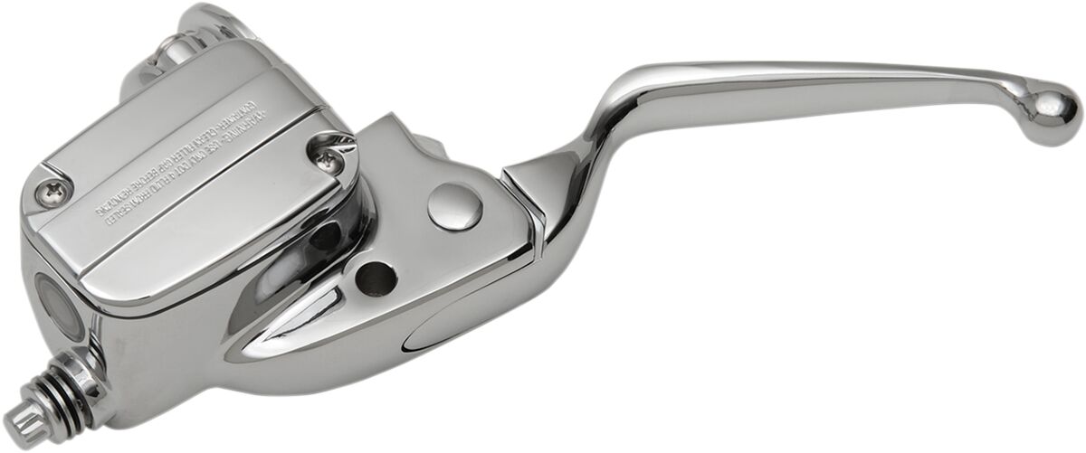 Drag Specialties Clutch Master Cylinder Assembly Hydraulic Chrome Brake & Clutch Custom Control Drag Specialties