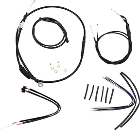 Burly Brand Control Kit 14 T 14 19 Xl Apehanger Cable/Line Kits Burly Brand