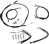 Burly Brand Control Kt 14 T 12 17 Fxd Apehanger Cable/Line Kits Burly Brand