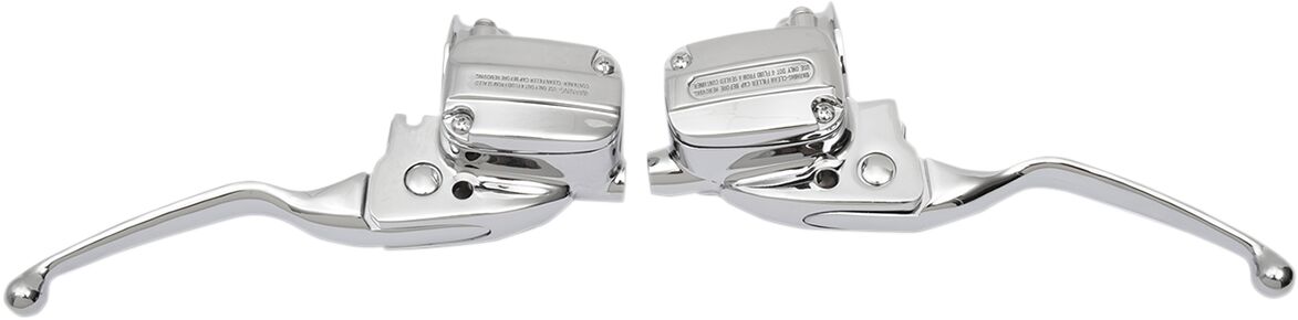 Drag Specialties Brake & Clutch Custom Control Set Chrome Brake & Clutch Custom Control Drag Specialties