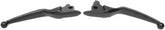 Drag Specialties Lever Sets Wide Blade Black Brake & Clutch Custom Control Drag Specialties