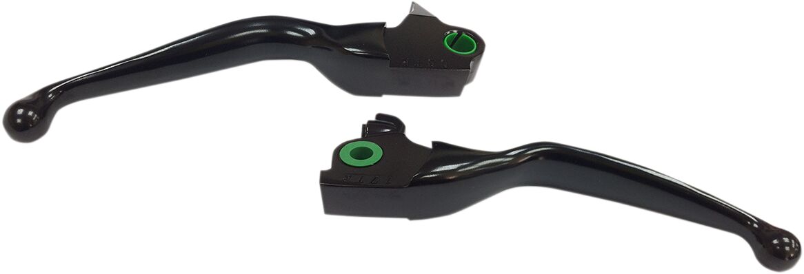 Drag Specialties Wide Blade Lever Sets Matte Black Brake & Clutch Custom Control Drag Specialties
