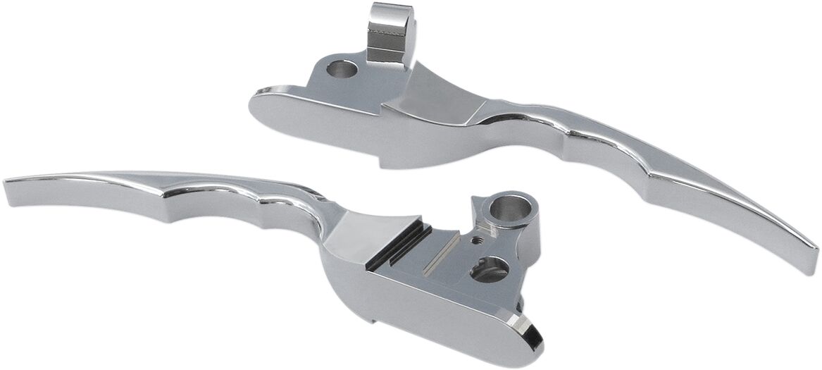 Pro One Perf.Mfg. Levers Blade Chr Fl 17 19 Brake & Clutch Custom Control Pro One Perf.Mfg.