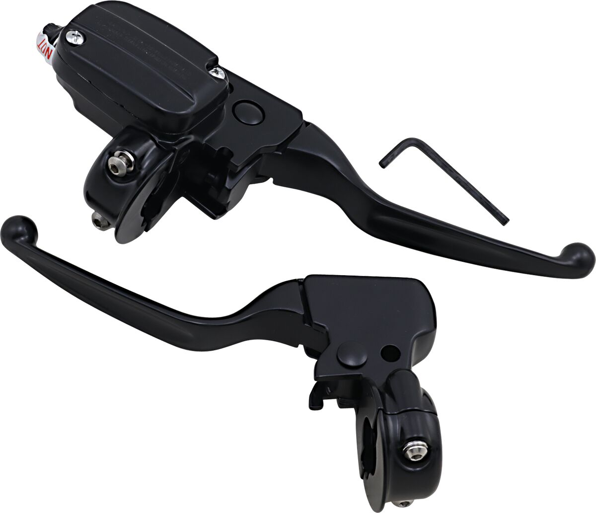 Drag Specialties Controls Hb Mblk 96 07 Flt Brake & Clutch Custom Control Drag Specialties