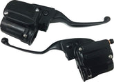 Drag Specialties Black Handlebar Controls For '17+ Fltr Brake & Clutch Custom Control Drag Specialties