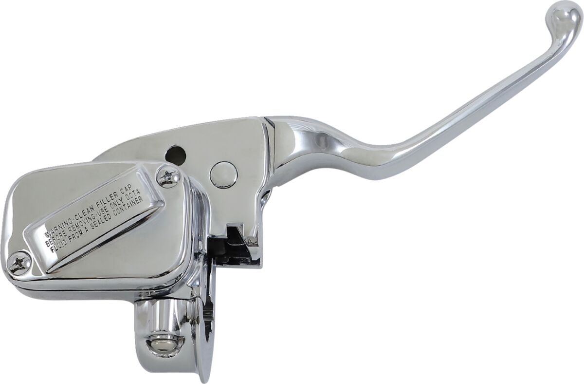 Drag Specialties Chrome Master Cylinder For '15 '20 Fl/X Brake & Clutch Custom Control Drag Specialties