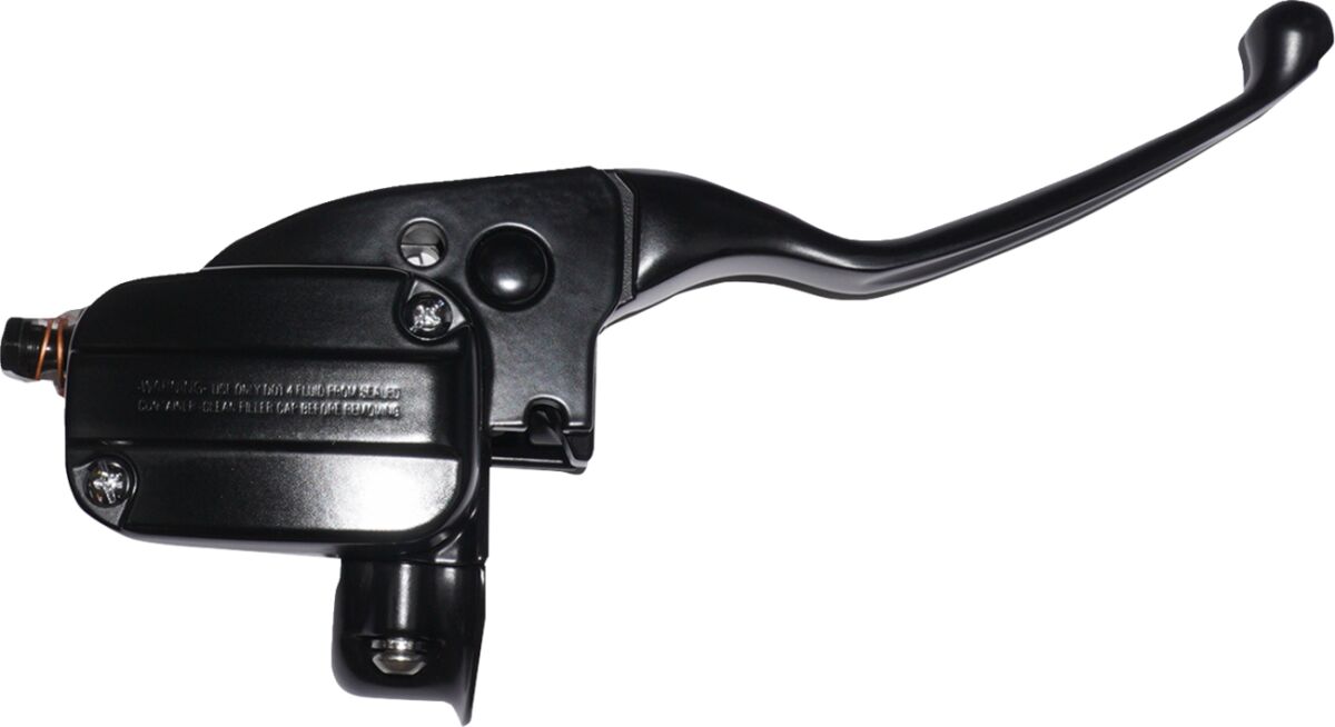 Drag Specialties Black Master Cylinder For '17 + Touring Brake & Clutch Custom Control Drag Specialties