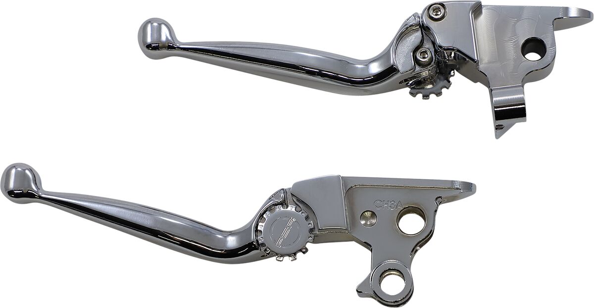 Psr Lever Set Journey Harley Davidson Chrome Brake & Clutch Custom Control Psr