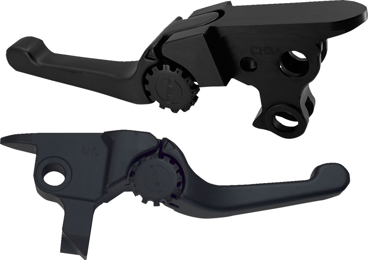 Psr Lever Set Anthem Shorty Black Brake & Clutch Custom Control Psr