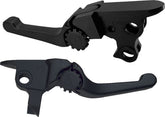 Psr Lever Set Anthem Shorty Black Brake & Clutch Custom Control Psr
