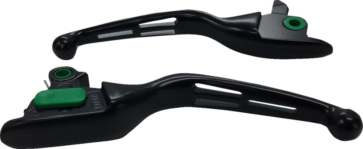 Drag Specialties Levers Slot Blk 21 22 Tour Brake & Clutch Custom Control Drag Specialties