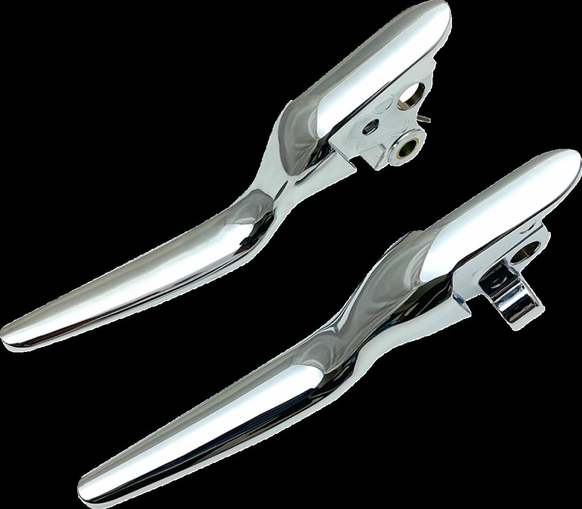 Drag Specialties Levers Lsr Chrome Brake & Clutch Custom Control Drag Specialties