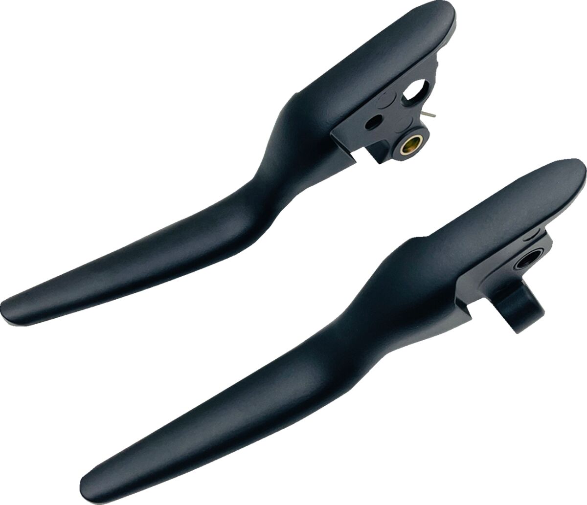 Drag Specialties Levers Lsr Black Brake & Clutch Custom Control Drag Specialties