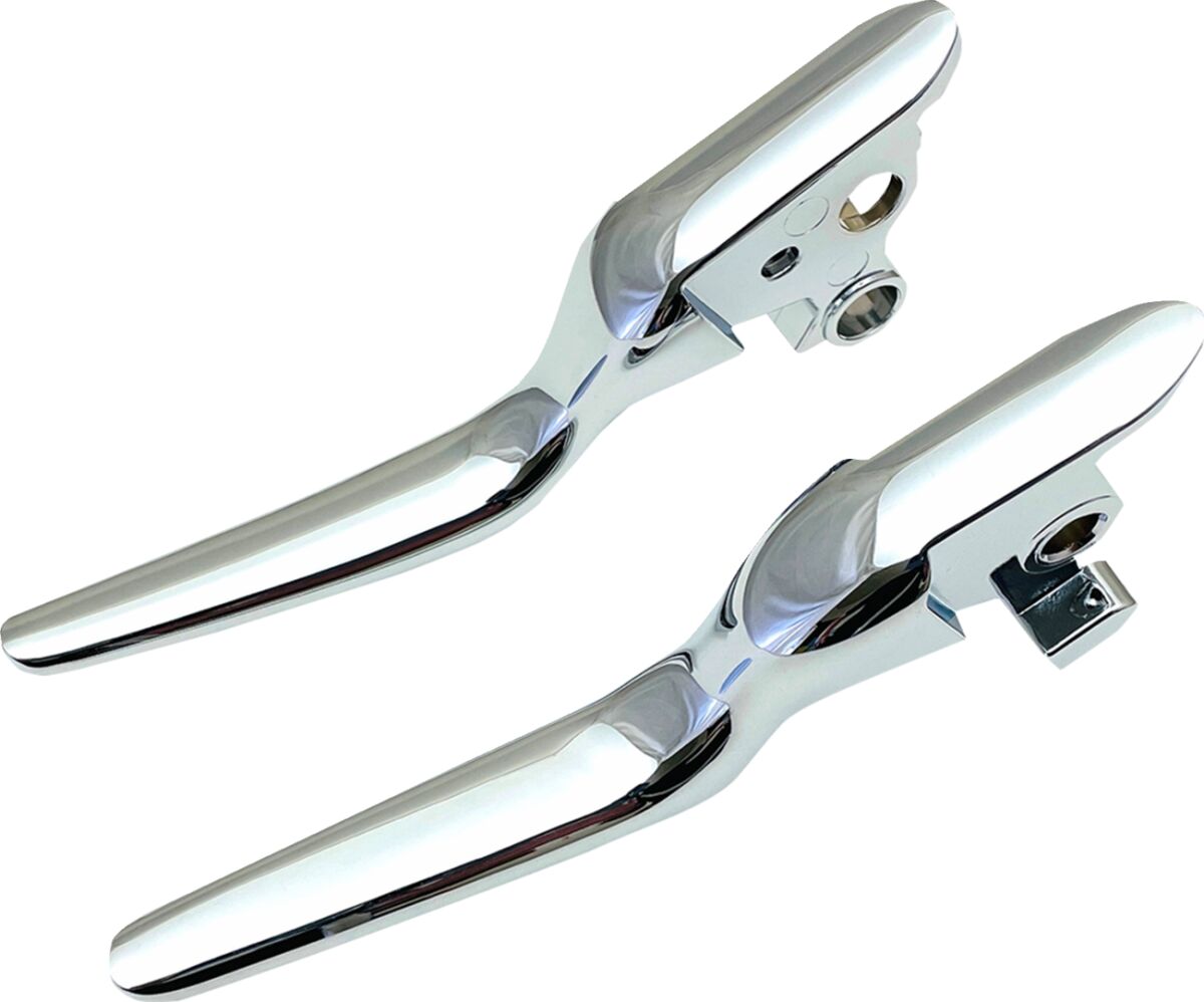 Drag Specialties Levers Lsr Chrome Brake & Clutch Custom Control Drag Specialties