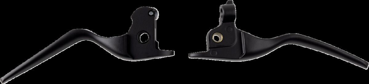 Drag Specialties Levers Lsr Black Brake & Clutch Custom Control Drag Specialties