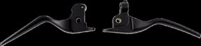 Drag Specialties Levers Lsr Black Brake & Clutch Custom Control Drag Specialties