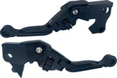 Psr Lever Set Anthem Pro Harley Davidson Black Brake & Clutch Custom Control Psr