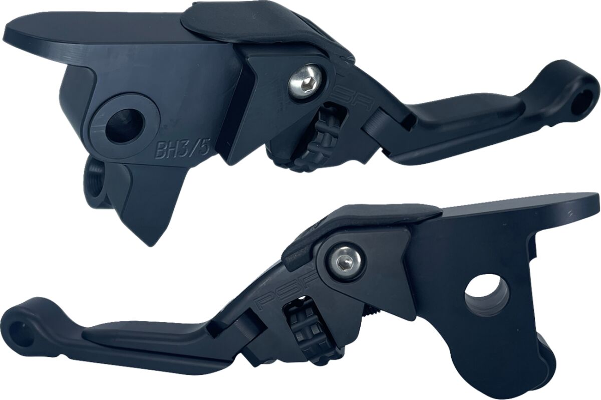 Psr Lever Set Anthem Pro Harley Davidson Black Brake & Clutch Custom Control Psr