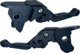 Psr Lever Set Anthem Pro Harley Davidson Black Brake & Clutch Custom Control Psr