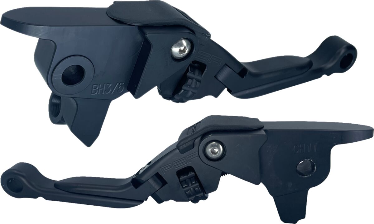 Psr Lever Set Anthem Pro Harley Davidson Black Brake & Clutch Custom Control Psr