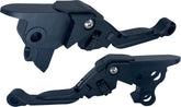 Psr Lever Set Anthem Pro Harley Davidson Black Brake & Clutch Custom Control Psr