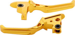 Arlen Ness Method® Hand Levers, Gold - 15-17 Softail Brake & Clutch Custom Control Arlen Ness