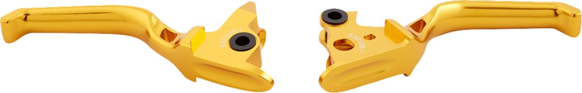 Arlen Ness Method® Hand Levers, Gold - 15-17 Softail Brake & Clutch Custom Control Arlen Ness