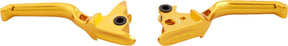 Arlen Ness Method® Hand Levers, Gold - 15-17 Softail Brake & Clutch Custom Control Arlen Ness