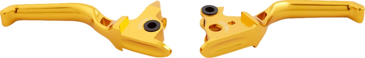 Method® Hand Levers, Gold - 15-17 Softail Brake & Clutch Custom Control Arlen Ness