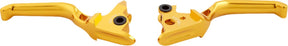 Method® Hand Levers, Gold - 17-20 Touring Brake & Clutch Custom Control Arlen Ness