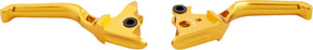 Method® Hand Levers, Gold - 21+ Touring Brake & Clutch Custom Control Arlen Ness