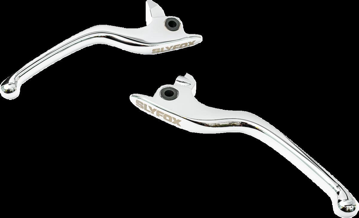 Slyfox SLYFOX Levers Brake/Clutch, Chrome - 17-20 Touring Brake & Clutch Custom Control Slyfox