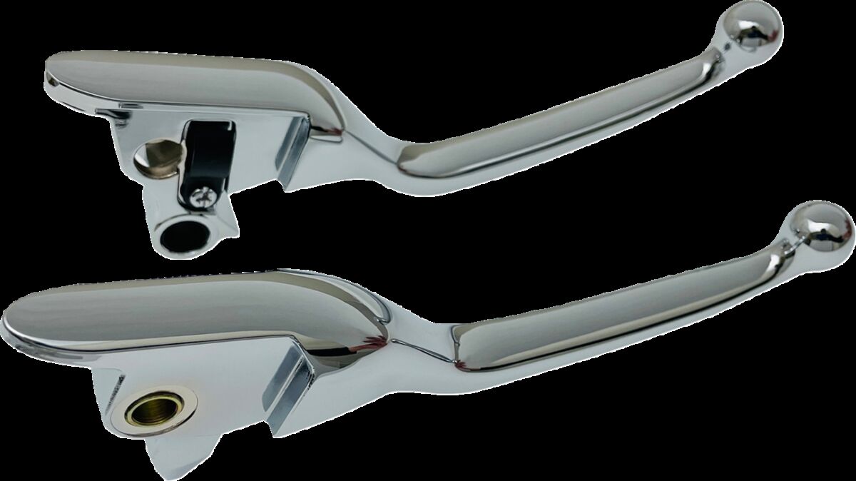 Drag Specialties Lever Set Narrow Chr 08 13 Tour Brake & Clutch Custom Control Drag Specialties