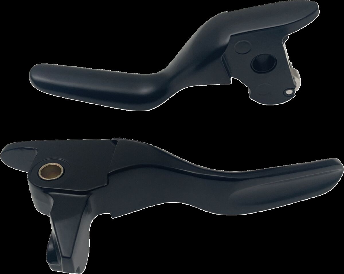 Drag Specialties Lever Set Short Blk 14 16 Tour Brake & Clutch Custom Control Drag Specialties
