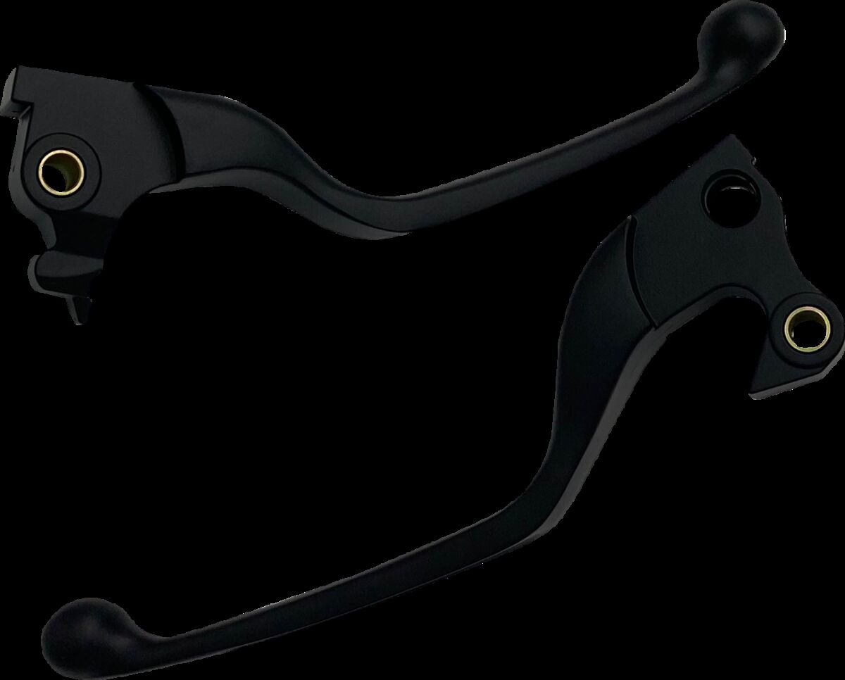 Drag Specialties Lever Set Narrow Blk 14 22 Xl Brake & Clutch Custom Control Drag Specialties