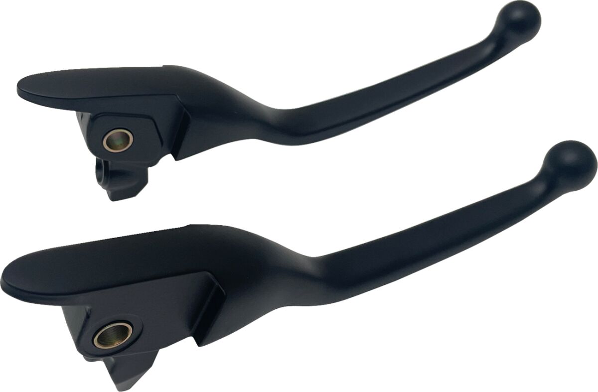 Drag Specialties Lever Set Narrow Blk 17 20 Tour Brake & Clutch Custom Control Drag Specialties