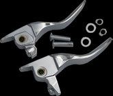 Drag Specialties Lever Set Short Chr 17 20 Tour Brake & Clutch Custom Control Drag Specialties