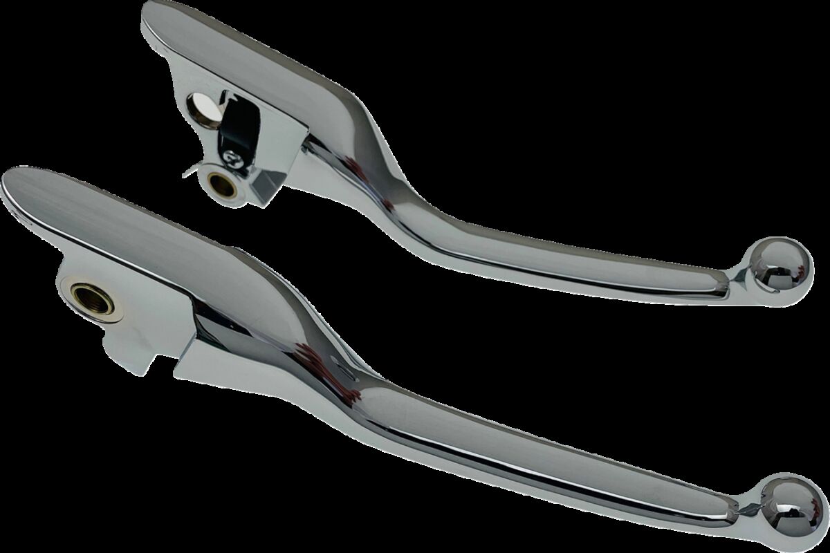 Drag Specialties Lever Set Narrow Chr 21 23 Tour Brake & Clutch Custom Control Drag Specialties