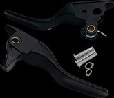 Drag Specialties Lever Set Short Blk 21 23 Tour Brake & Clutch Custom Control Drag Specialties
