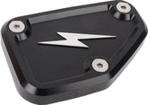 Thrashin Supply Co. Front Brake Reservoir Cap, Black Twice Cut - 24+ Touring Brake & Clutch Custom Control Thrashin Supply Co.