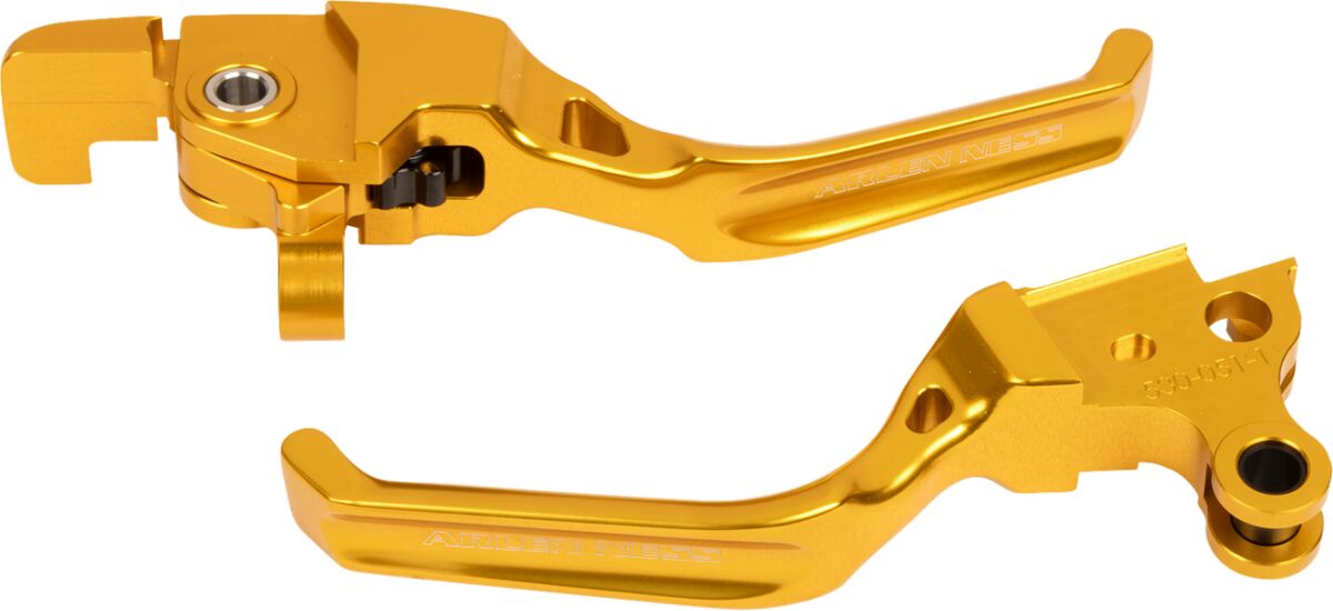 Arlen Ness Levers Flhx/Fltr 23 25 Met Brake & Clutch Custom Control Arlen Ness
