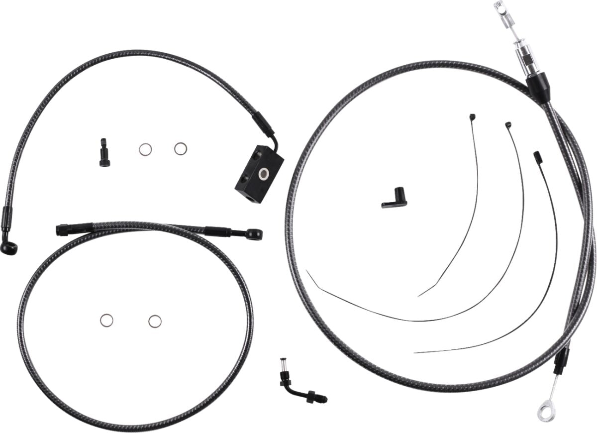 Magnum Shielding Cable Kit Kf 6 Rise Brake & Clutch Lines Magnum Shielding
