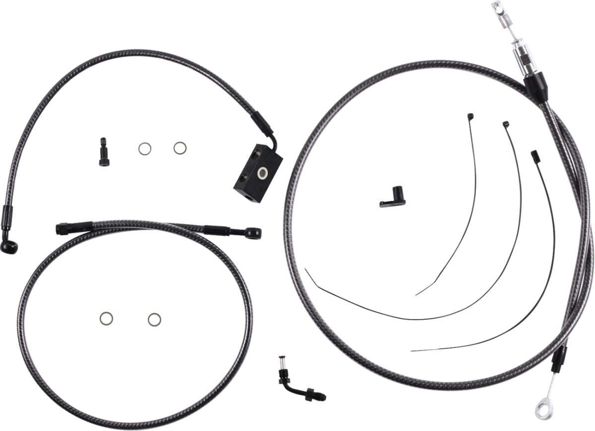 Magnum Shielding Cable Kit Kf 10 Rise Brake & Clutch Lines Magnum Shielding