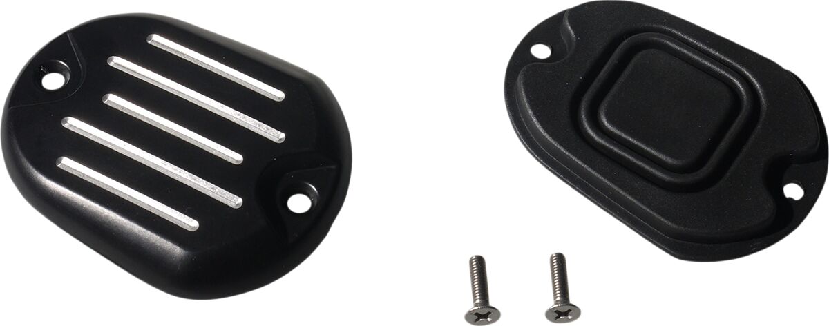 Drag Specialties Black Master Cylinder Cover For '04 '18 Xl Front Brake Lever Drag Specialties