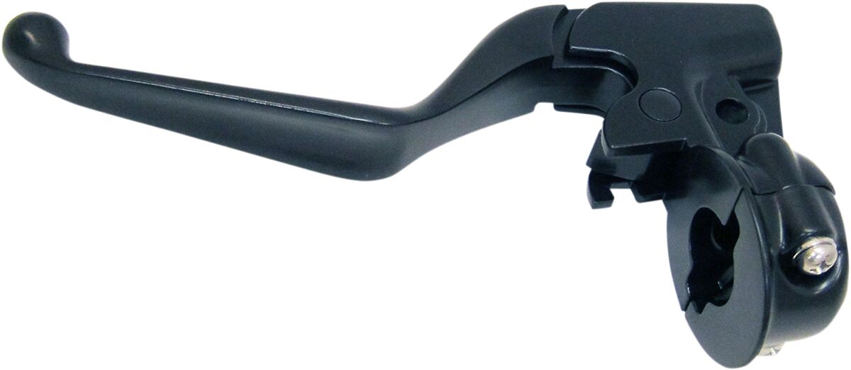 Drag Specialties Black Clutch Lever Assembly Clutch Lever Drag Specialties