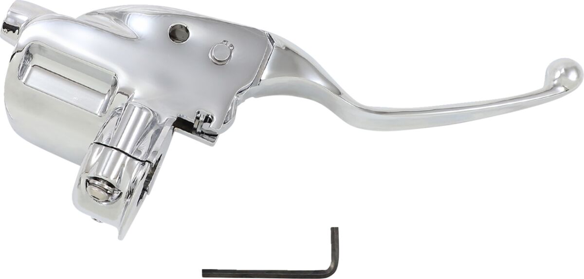 Drag Specialties Chrome Clutch Lever Assembly For '17 '20 Touring Clutch Lever Drag Specialties