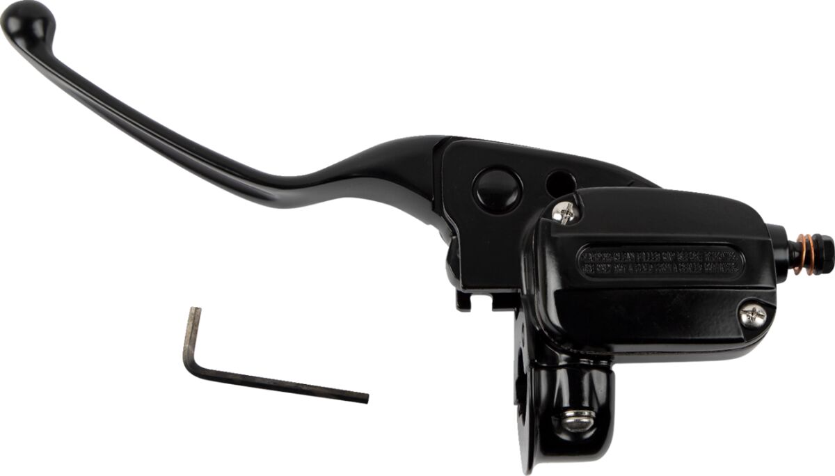 Drag Specialties Black Clutch Lever Assembly For '17 '20 Touring Clutch Lever Drag Specialties